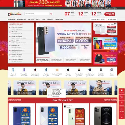 Theme wordpress điện thoại 08
